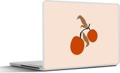 Laptop sticker - 15.6 inch - Zomer - Appels - Tak - 36x27,5cm - Laptopstickers - Laptop skin - Cover