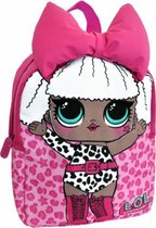 rugzak Doll 4,8 liter polyester roze/wit