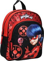 rugzak Ladybug meisjes 7 liter polyester zwart/rood