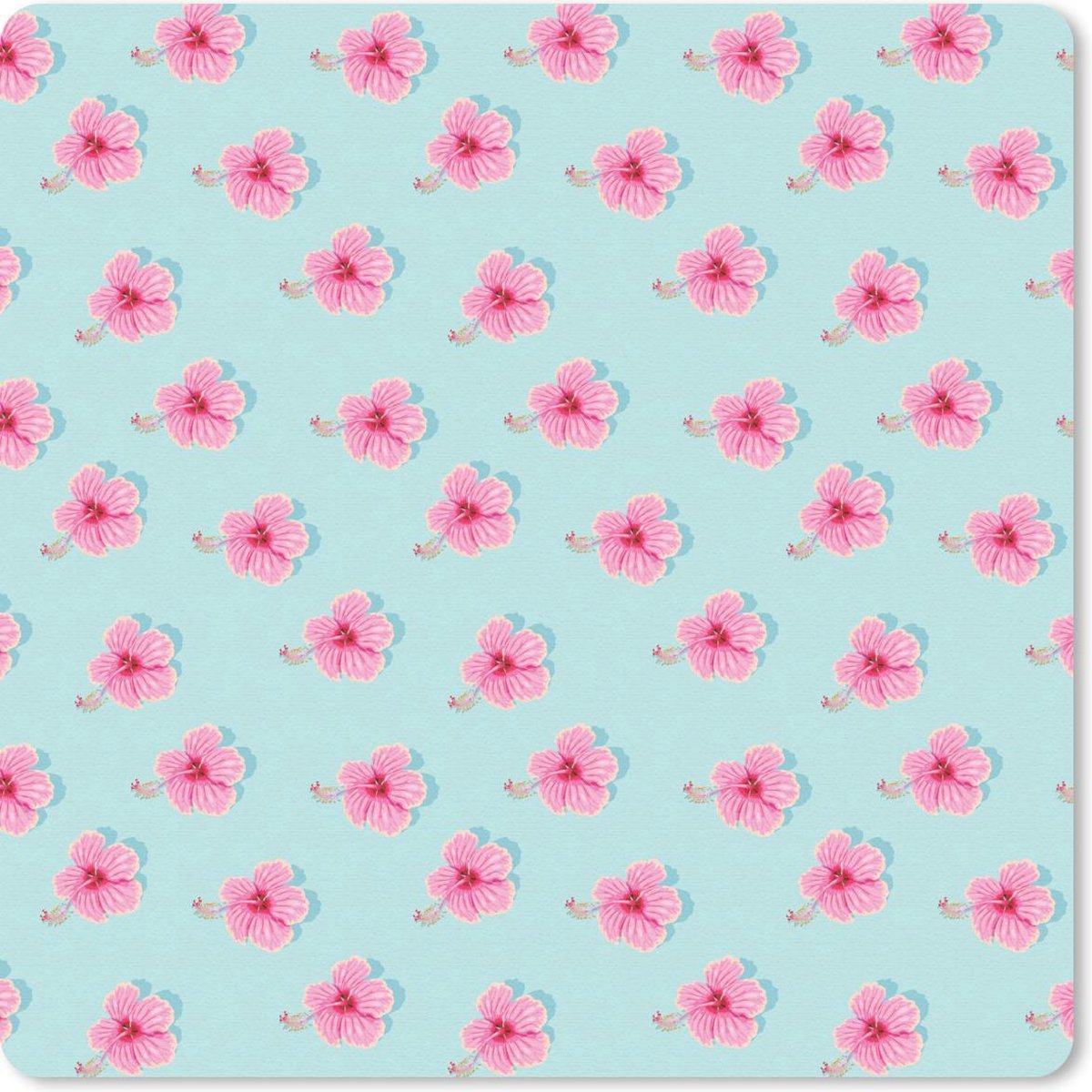 Muismat 30x30 cm - Mousepad Bloemen - Sakura - Zomer - Muismatten