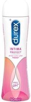 Durex Intimate Protect Prebiotic Glijmiddel 2In1, Pro-Ph-formule, waterige basis en geurvrij - 50 ml