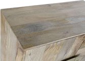 Dientafel DKD Home Decor Metaal Hout Hout MDF (80 x 38 x 118 cm)