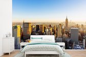 Behang - Fotobehang New York - Zon - Skyline - Breedte 420 cm x hoogte 280 cm