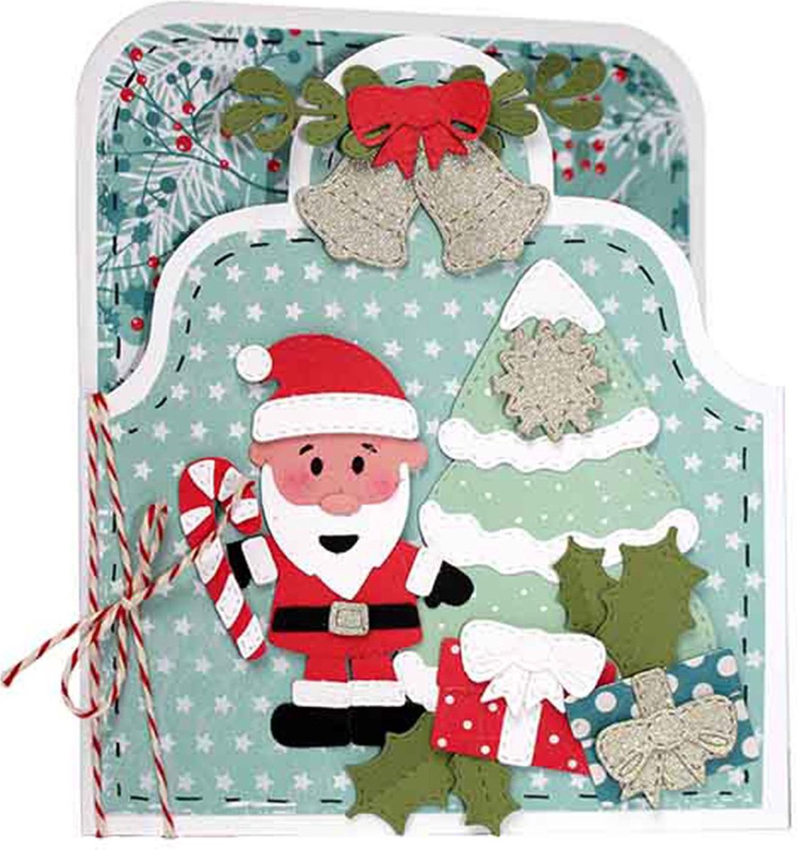 Joy!Crafts Snijstencil - Jocelijne Kerstman