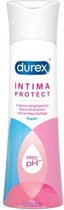 Durex Intima Protect Gel Intieme Hygiëne Verfrissend 2In1, Formula Pro-Ph, Hypoallergeen en vrij van kunstmatige kleurstoffen - 200 ml