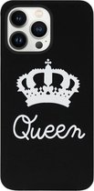 ADEL Siliconen Back Cover Softcase Hoesje voor iPhone 13 Pro Max - Queen