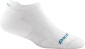 Darn Tough Vertex No Show Tab Ultralight Cushion Hardloopsokken White Dames