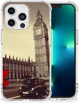 Smartphonehoesje Geschikt voor iPhone 13 Pro Telefoon Hoesje met doorzichtige rand Londen City