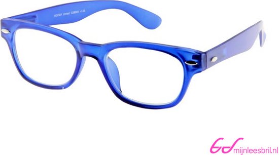 INY Woody G38800 +3.50 - Bleu / transparent - Lunettes de lecture