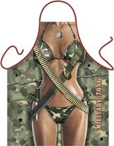 Sexy kookschort Military Zone Vrouw
