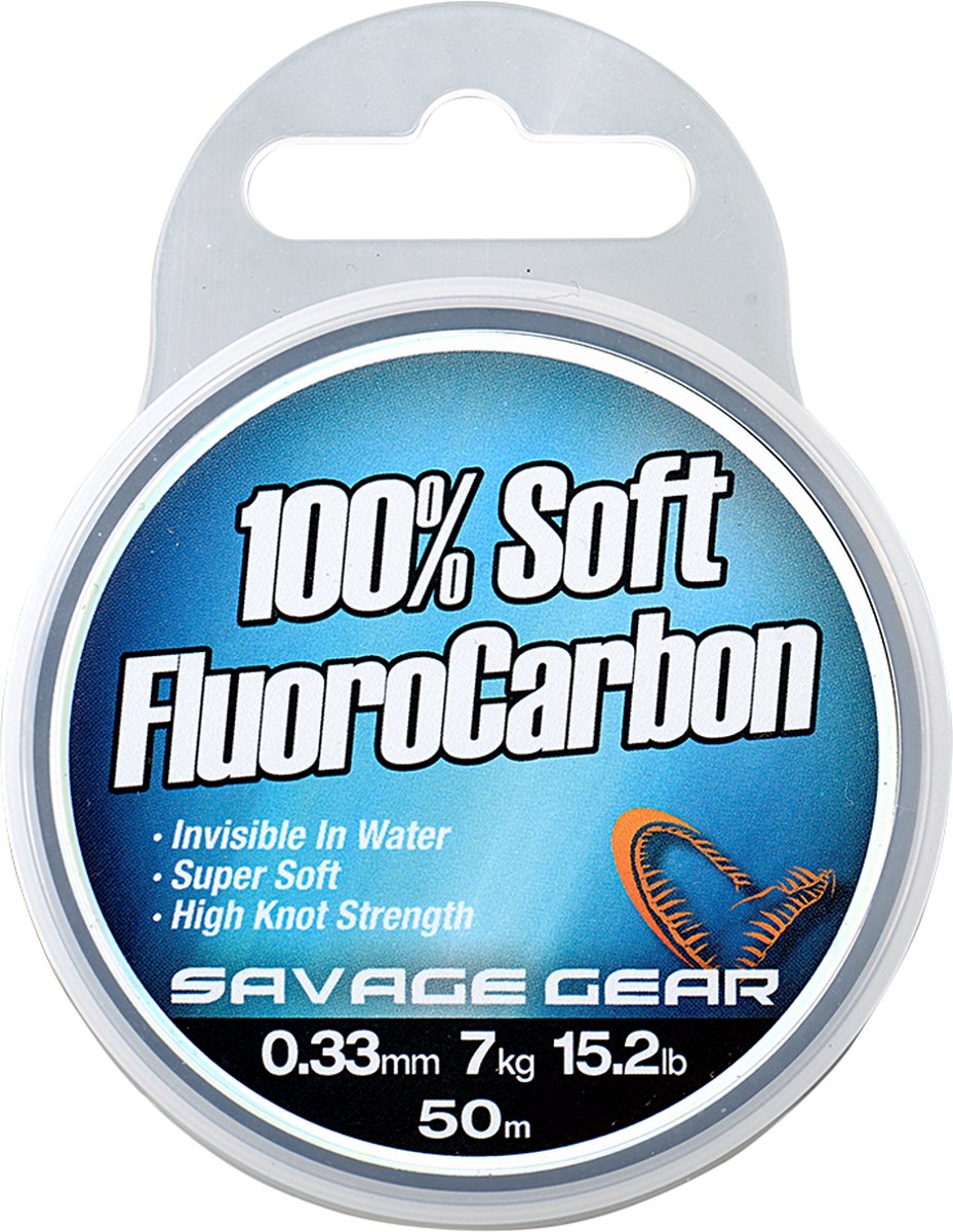 Savage Gear 100% Soft Fluorocarbon | 40m 0.36mm Clear