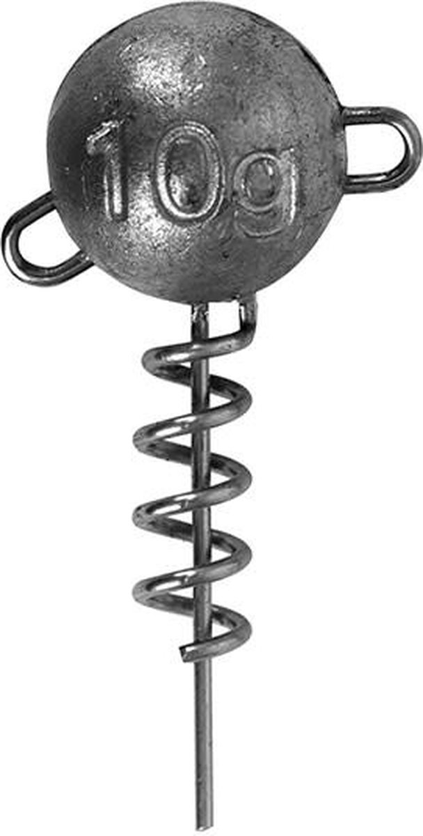 Fox Rage Corkscrew Round Jig Heads (3 pcs) - Maat : 10g van Merkloos — afbeelding 3