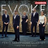 Ferio Saxophone Quartet, Timothy End - Evoke (CD)
