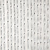 2LIF Madrid Zwart Vliegengordijn deur - 93 x 230 cm