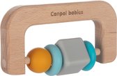 Canpol Babies houten en siliconen bijtring voor baby 0+ maanden