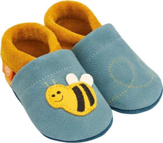 Orangekinder chaussons bébé Susi abeille bleu clair | bol.com