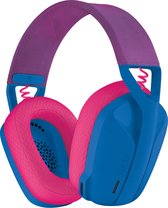 Logitech G435 LIGHTSPEED - Draadloze Gaming Headset - Bluetooth - Blauw