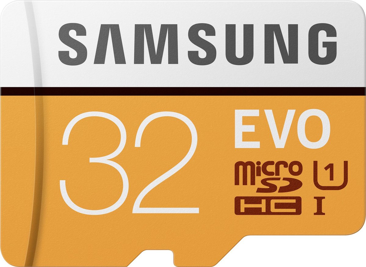 bevestigen Verknald uitvinden Samsung Evo Micro SD kaart 32GB - met adapter | bol.com