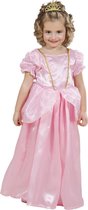 Widmann - Koning Prins & Adel Kostuum - Beatrix Carmen Victoria Prinses - Meisje - roze - Maat 110 - Carnavalskleding - Verkleedkleding