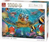 legpuzzel Turtles in Sea 1000 stukjes