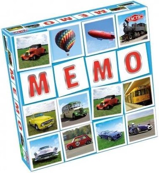 Thumbnail van een extra afbeelding van het spel memory-spel Transport Memo