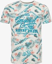 Unsigned heren T-shirt - Wit - Maat XL