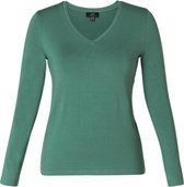YEST Yare Essential Jersey Shirt - Dark Jade Green - maat 40