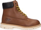 Hip H2735 Veterboots - Laarzen Met Veters - Jongens - Bruin - Maat 36