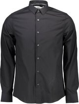 CALVIN KLEIN Shirt Long Sleeves Men - 2XL / NERO