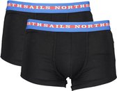 NORTH SAILS Boxershort Heren - S / GRIJS - 2 Boxers - Heren - Casual