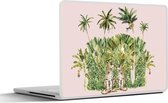 Laptop sticker - 13.3 inch - Jungle - Dieren - Bomen - 31x22,5cm - Laptopstickers - Laptop skin - Cover