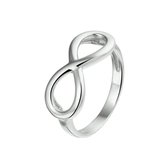The Fashion Jewelry Collection Ring Infinity - Zilver - Maat 15.50