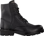 Apples & Pears Giovanna Veterboots - Laarzen Met Veters - Meisjes - Zwart - Maat 33
