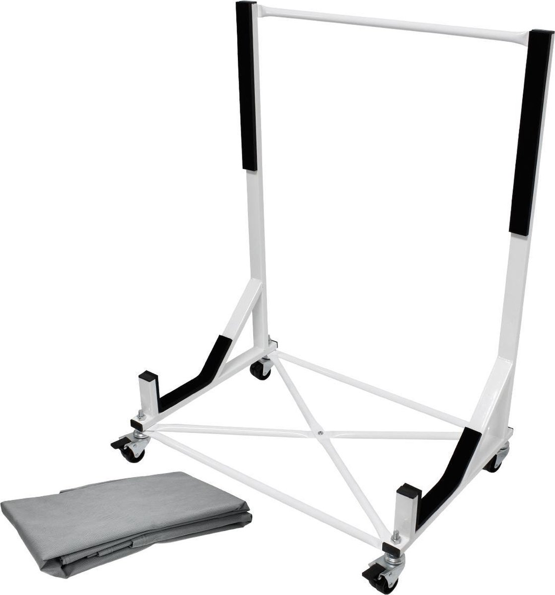 Hardtopstandaard wit inclusief deksel XXL