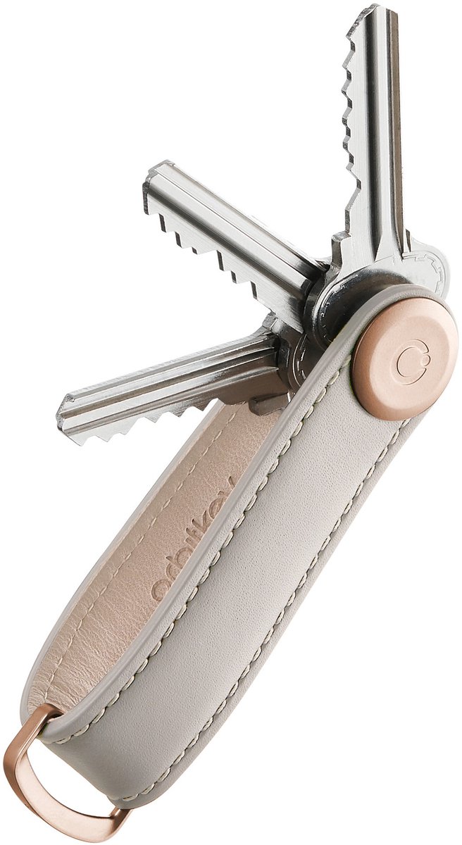 Orbitkey - Orbitkey Sleutelhouder Leder Stone