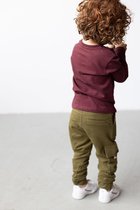 Levv jongens joggingbroek Stef Olive Dark