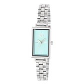 Regal horloge met een stalen kast en band