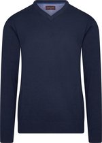 Cappuccino Italia - Heren Sweaters Pullover Navy - Blauw - Maat S