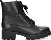 Gabor 711 Veterboots - Laarzen Met Veters - Dames - Zwart - Maat 38,5