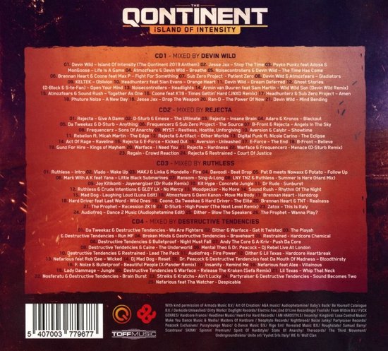 The Qontinent 2019 (CD) - various artists