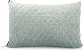 Kussen 45x30cm velvet muntgroen Snooze