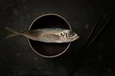 Pure fish – 90cm x 60cm - Fotokunst op PlexiglasⓇ incl. certificaat & garantie.