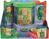 pj masks transforming figures playset - gekko