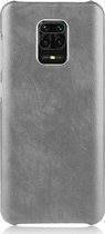Mobigear Hoesje geschikt voor Xiaomi Redmi Note 9S Telefoonhoesje Hardcase | Mobigear Excellent Backcover | Redmi Note 9S Case | Back Cover - Grijs