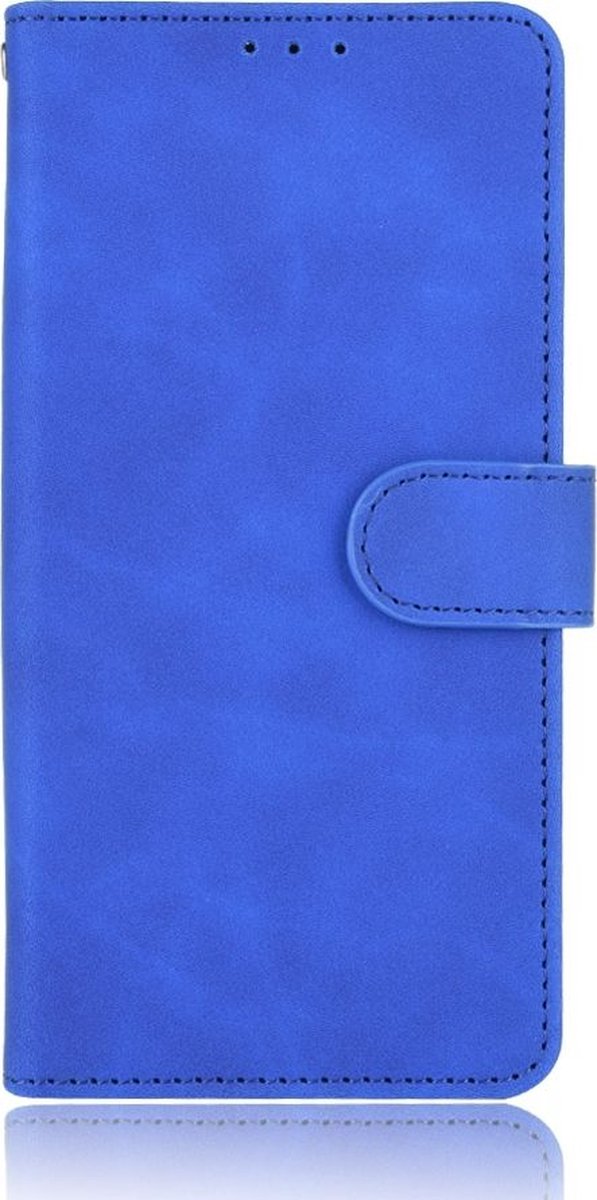 Mobigear Telefoonhoesje geschikt voor Motorola Moto G20 Hoesje | Mobigear Retro Bookcase Portemonnee | Pasjeshouder voor 2 Pasjes | Telefoonhoesje voor Pinpas / OV Kaart / Rijbewijs - Blauw
