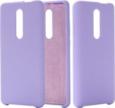 Xiaomi Mi 9T Hoesje - Mobigear - Rubber Touch Serie - Hard Kunststof Backcover - Paars - Hoesje Geschikt Voor Xiaomi Mi 9T