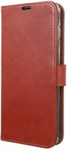 Valenta Classic Leren Bookcase Geschikt voor Apple iPhone 8 - Cognac