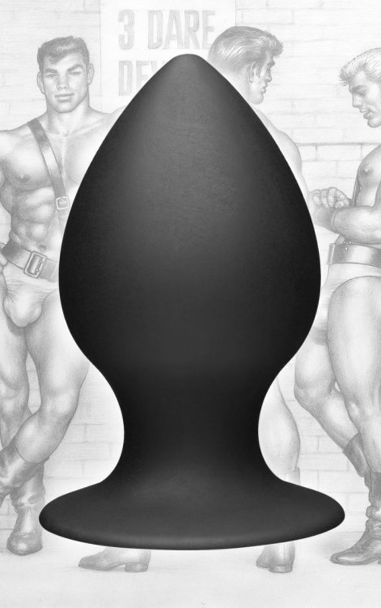 Tom of Finland XL buttplug Siliconen