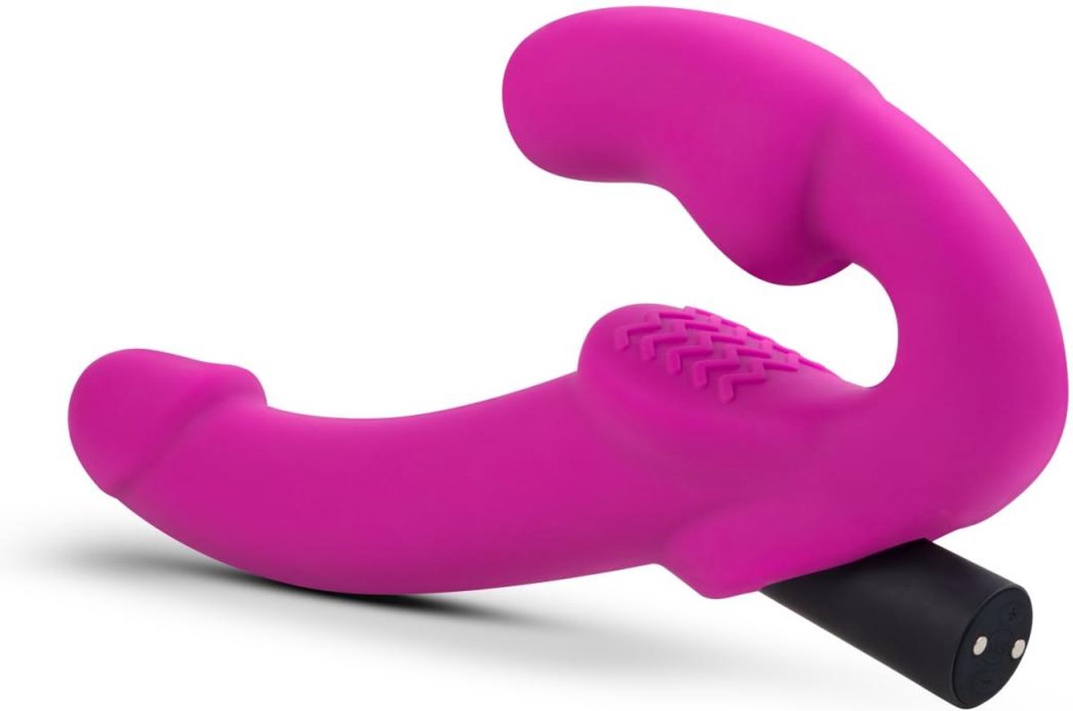 Goedkoopste Temptasia - Estella Vibrerende Strapless Strap-on - Roze