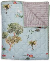 Pip Studio Little Swan Quilt Grey 150 x 200